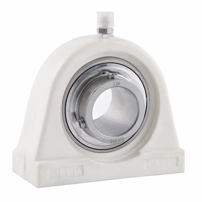 plastic bearing housing