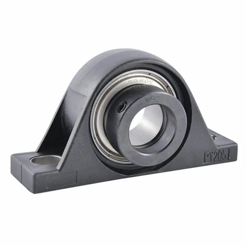 plastic bearing housing