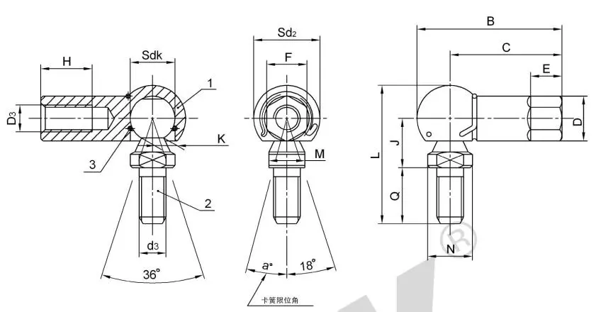 Diagram of Ball Joints CS