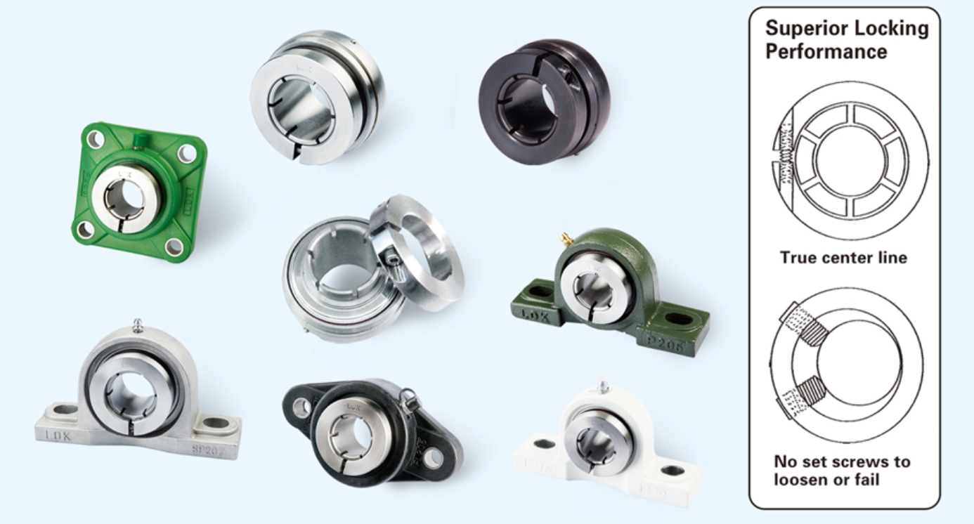 Concentric Locking Insert Bearings