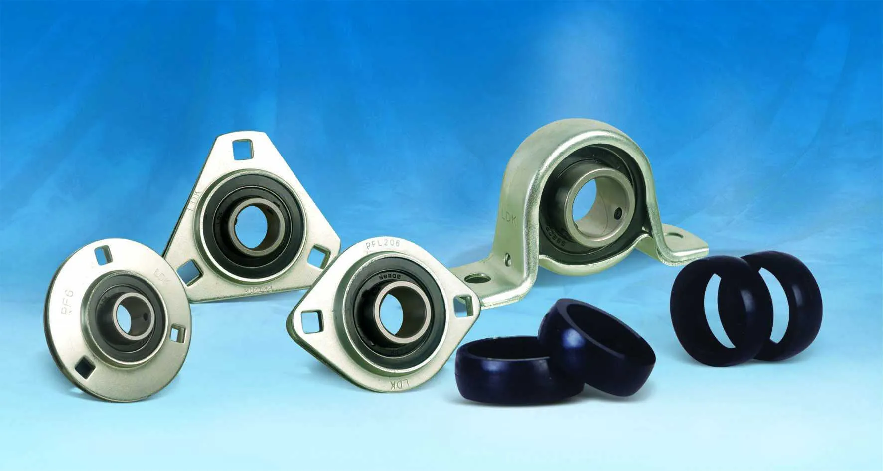 Rubber Cushioned Pressed Steel Housing