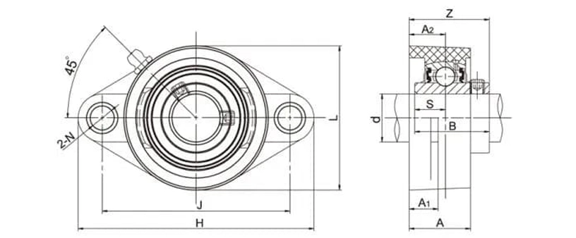 TP-SUCFL201-8 Thermoplastic Housing Units