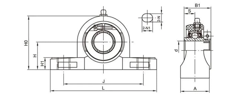 TP-SUEP204-12 Thermoplastic Housing Units